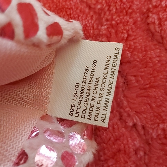 Toddler girl's dinosaur slippers, size L 9-10 - Picture 5 of 7